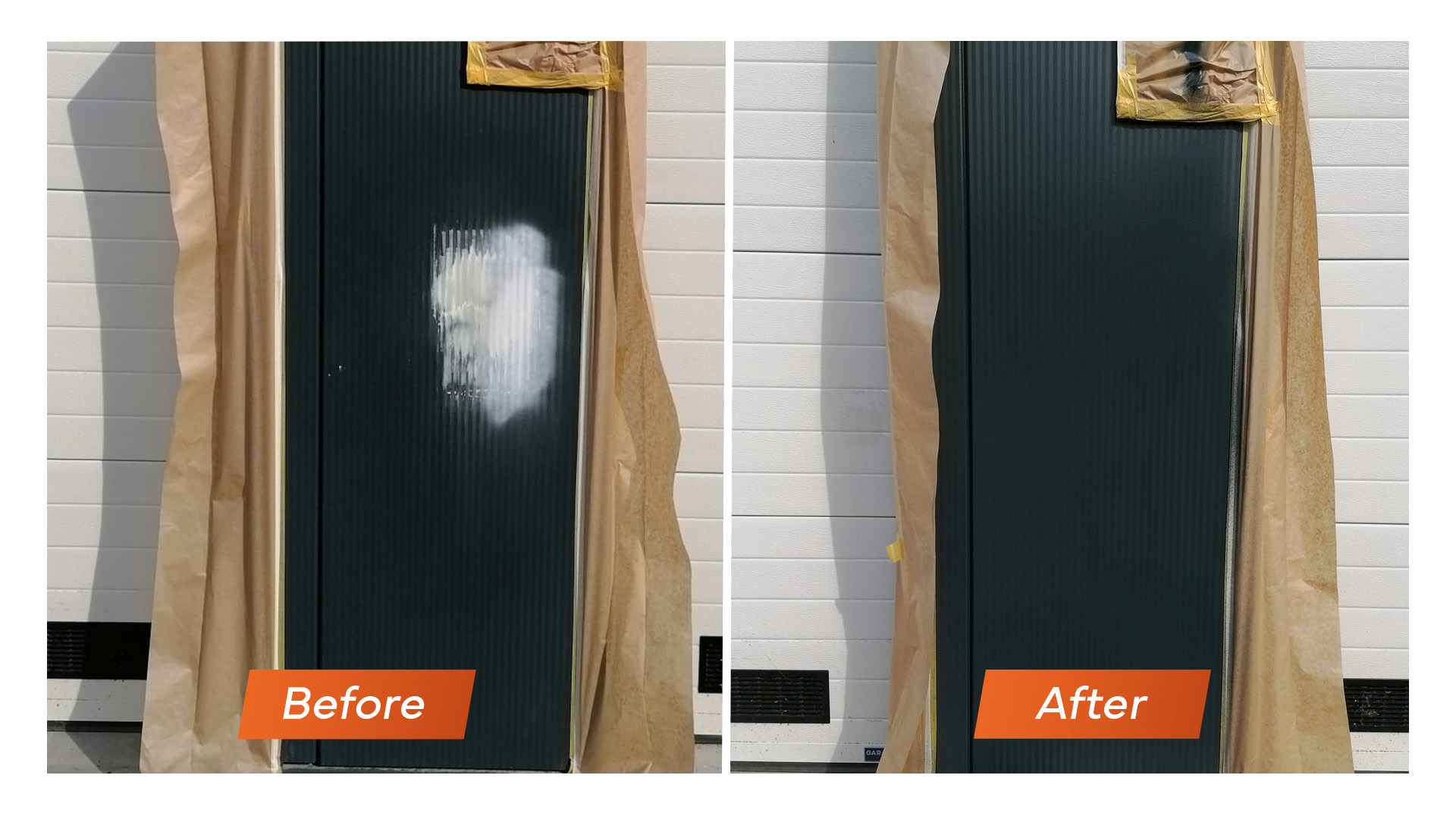 Voor en na: schadeherstel door Pro Panel
