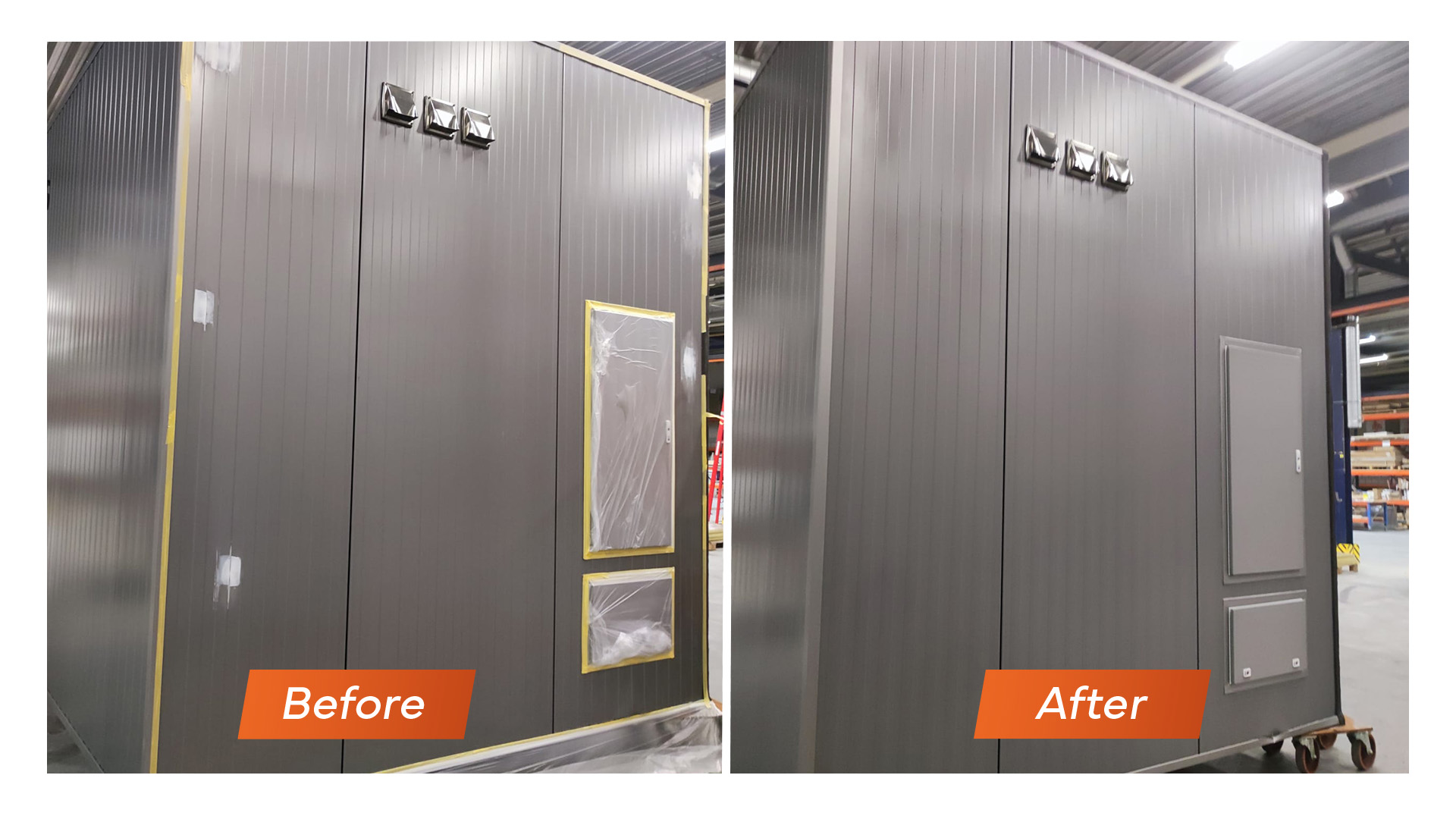 Voor en na: schadeherstel door Pro Panel